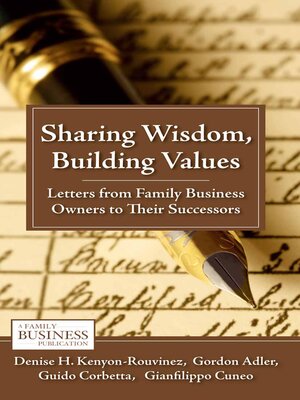 cover image of Sharing Wisdom, Building Values